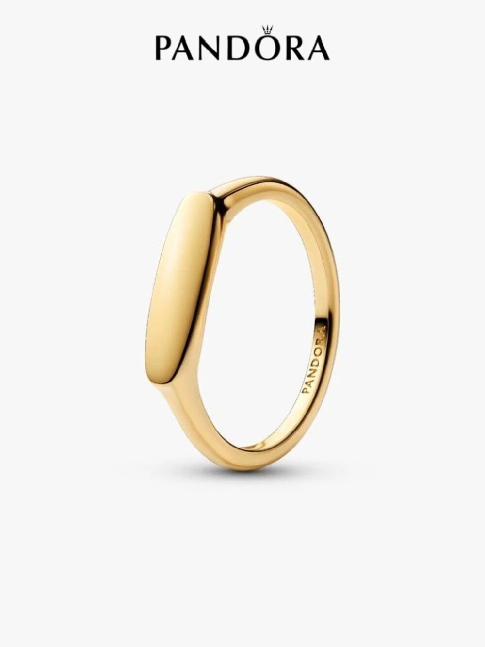 Pandora Engravable Bar Ring